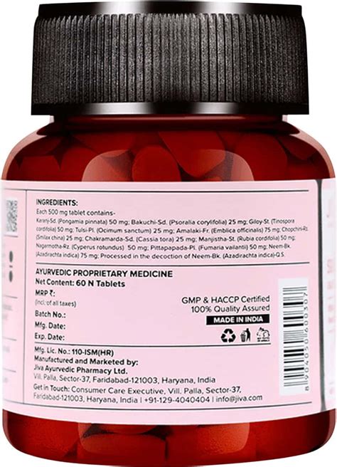 Buy JIVA SKIN FIT TAB 60'S Online & Get Upto 60% OFF at PharmEasy