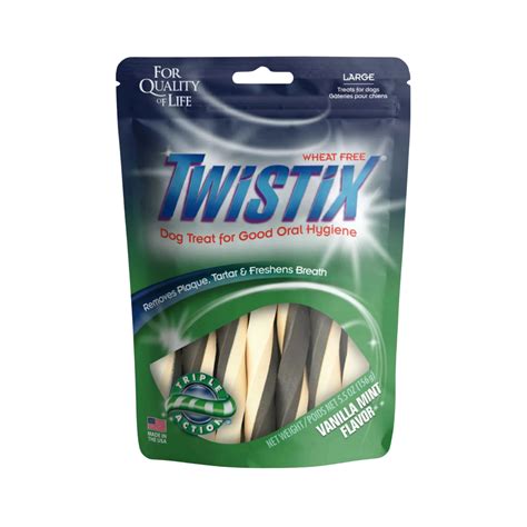 AnimealTWISTIX VANILLA MINT LARGE - Flat 10% Off - Animeal