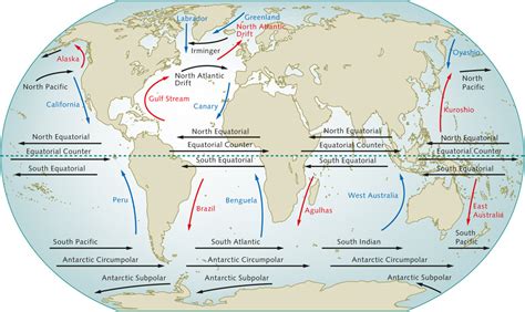 Cold Ocean Current World Map 的图像结果