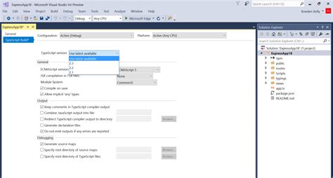 How to Create New TypeScript Project in Visual Studio 的图像结果