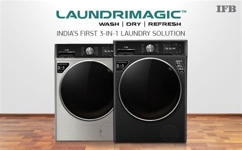 IFB 8.5 Kg / 6.5 Kg / 2.5 Kg 5 Star, Front Load 3-In-1, AI Powered ...