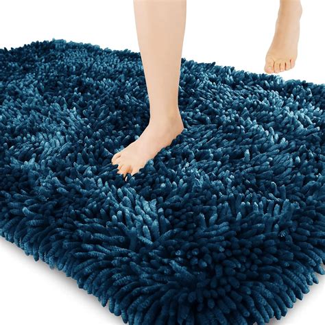 Amazon.com: Yimobra Luxury Chenille Bathroom Rug Mat, Extra Soft and ...