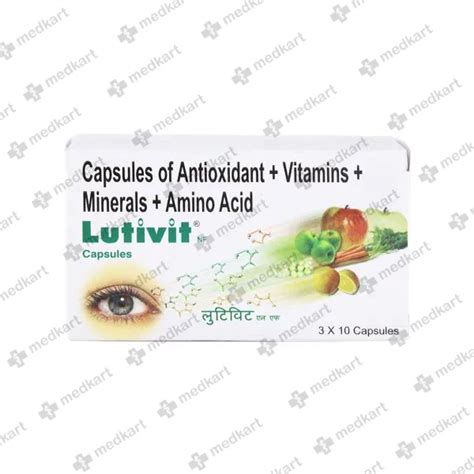 LUTIVIT NF CAPSULE 10'S Price, Uses, Side Effects & Substitutes | Medkart