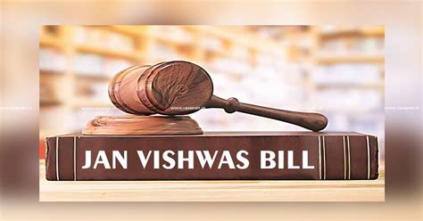 Lok Sabha Passes Jan Vishwas Bill, 2023 Proposing to Decriminalise 183 ...