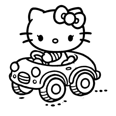 38 Hello Kitty para colorear Gratis: ¡ternura sin fin!