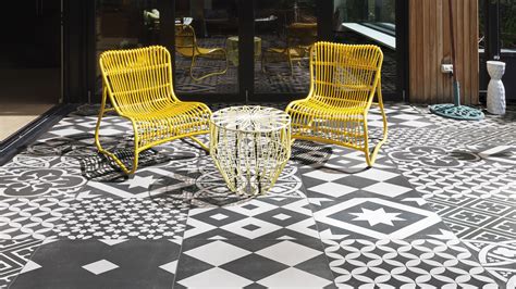Patio tile ideas to add wow to your outdoor space | Real Homes