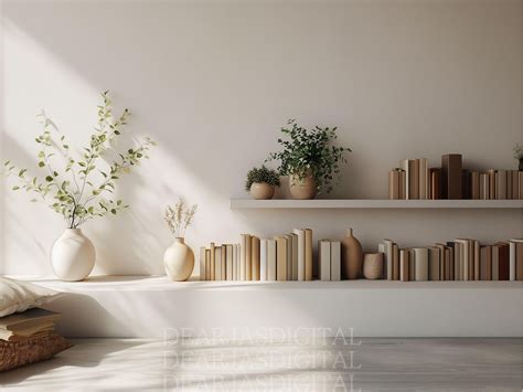 Virtual Background for Zoom and Teams Virtual Meetings | Minimalist Modern Home Office With ...