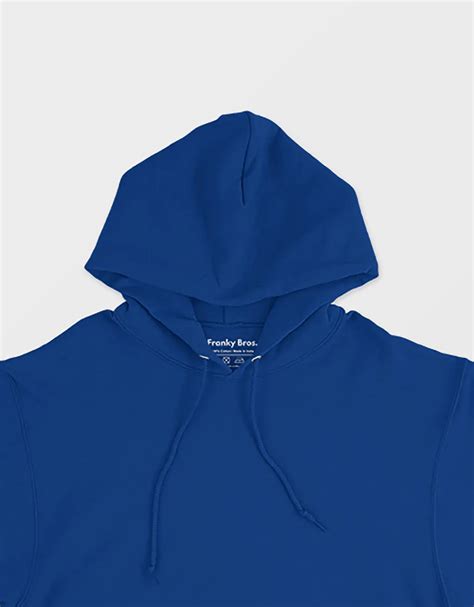 Buy Plain Royal Blue Hoodies For Women and Men Online