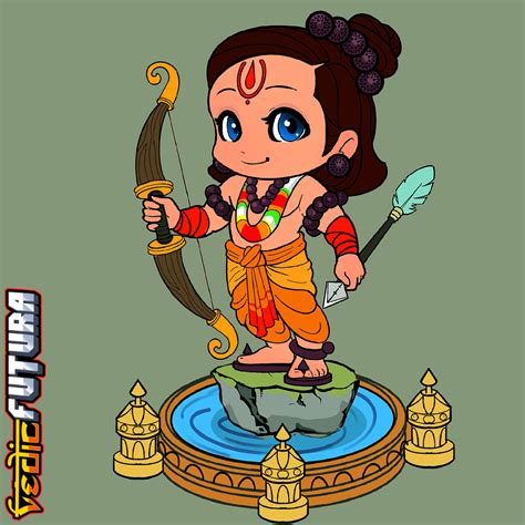 Chibi Rama-The Honourable & Righteousness Man – VedicFutura