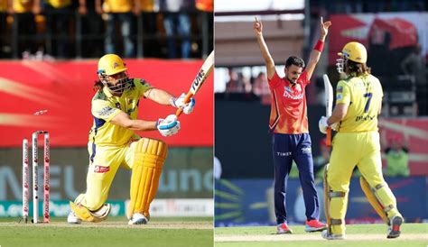 Video: MS Dhoni Castled For Golden Duck By Harshal Patel; Bowler Doesn ...