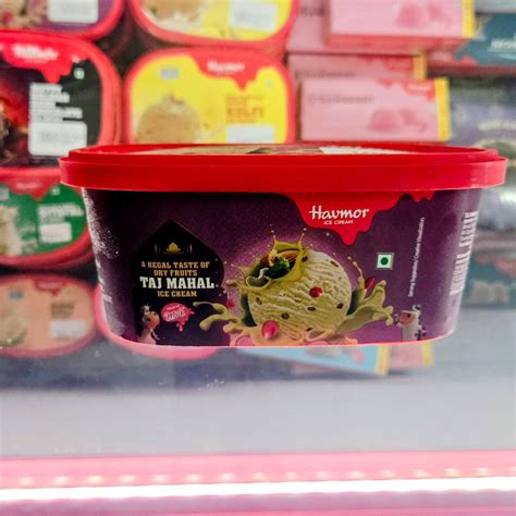 HAVMOR TAJ MAHAL ICE CREAM 500ML TUB – 9 TWELVE