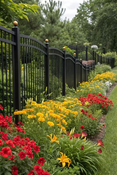 21+ Stylish Black Vinyl Fence Ideas for Your Home