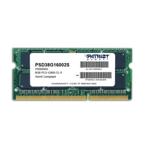 8gb ddr3 store 1600mhz sodimm
