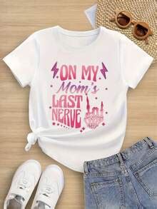 Humorous Parent-Child Meme: "ON MY Mom'S LAST NERVE" Skull Gesture ...