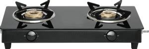 Suryaflame King Glass Top 2 Burner Gas Stove with 2 Years Door Step ...