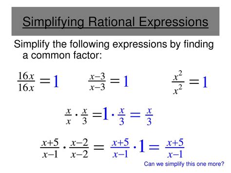 Image result for Simplifying Rational Expressions Using Order of Operations