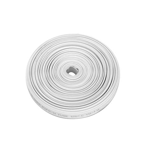 Electronic Spices 6mm White Color Polyolefin Heat Shrink Tube Pack of ...
