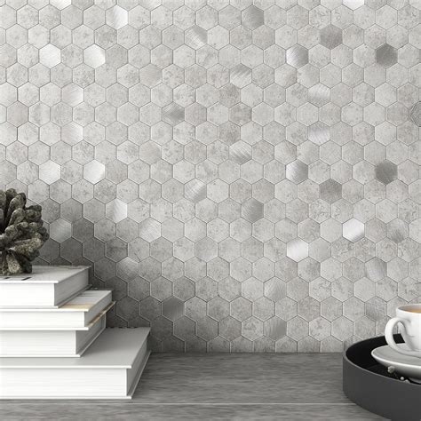 M MOFIT Hexagon Peel and Stick Backsplash Tiles Kitchen,Self-Adhesive ...