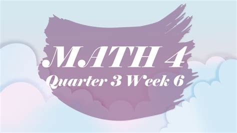 Image result for Math 4 Week 7