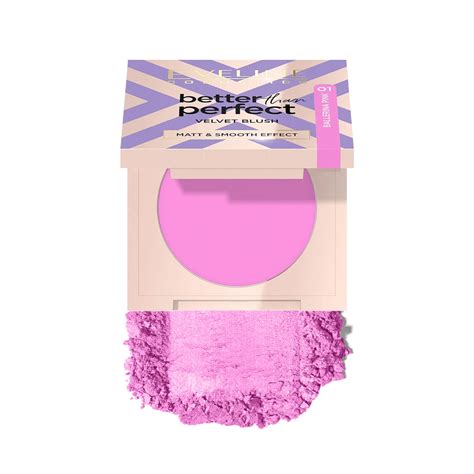 Buy Eveline Cosmetics Soft Matt Pressed Blush - HOK Makeup