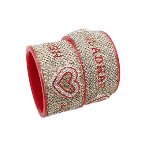 Name Bangles - Personalized Couple Name Set – Taj Bridal Store