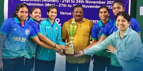 SRM crowned Men's and Women's Badminton Team Champions, South Zone ...