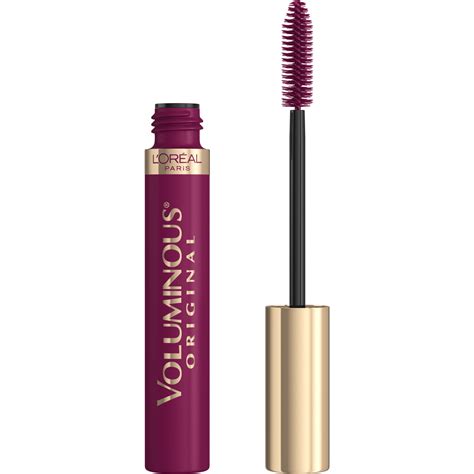 L'Oreal Paris Voluminous Original Bold Eye Mascara, Deep Burgundy ...