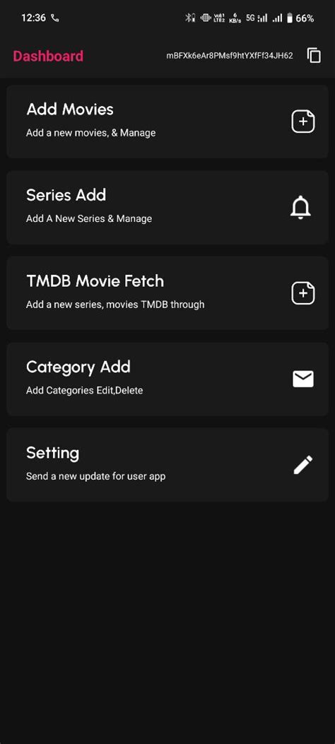 Sketchub • Movies Vustream Admin Panel