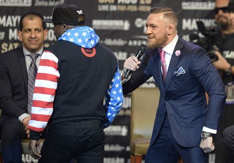 [Watch Video] Mayweather vs McGregor: First round of trash talking, and ...