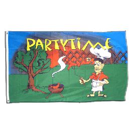 Drapeau Party barbecue à bas prix - maison-des-drapeaux.com