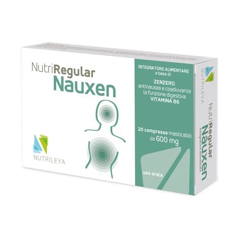 Nutriregular Nauxen Nutrileya 20 Tablets - Loreto Pharmacy