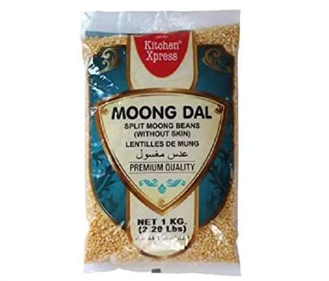 Buy Kitchen Xpress Moong Dal 1kg - Skinned split moong beans is one of ...