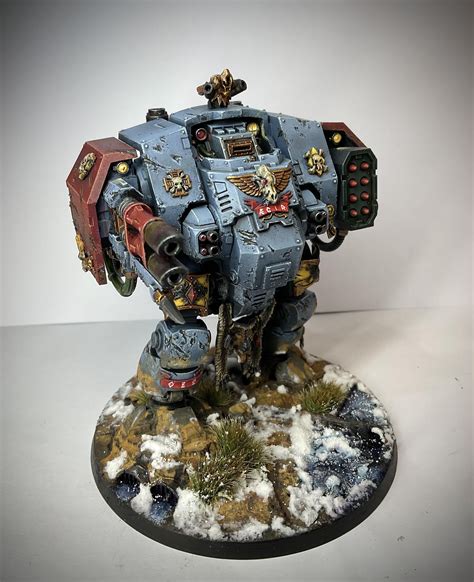My Space Wolves Ballistus Dreadnought, Ægir Krakenclaw (C&C welcome ...