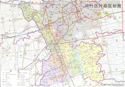 上海闵行区地图全图 _排行榜大全