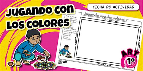 Ficha de actividad: Jugando con los colores