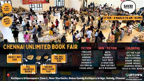 Chennai Unlimited Bookfair | Indias largest books sale, Uptown ...