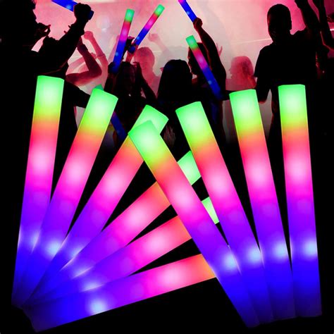 Amazon.com: Marspeeder Foam Glow Sticks - 28pc LED Bulk Party Glow ...
