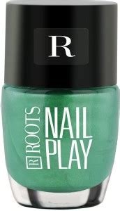 ROOTS Metallic Green Nail Polish Metallic Green - Price in India, Buy ...