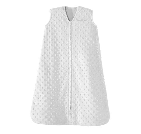 Halo SleepSack Plush Dot Velboa Wearable Blanket X Large Silver ...