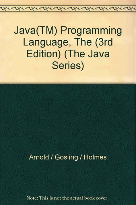 Image result for The Java Programming Language 3E
