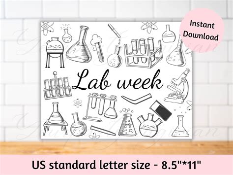 Image result for Lab Week Printables