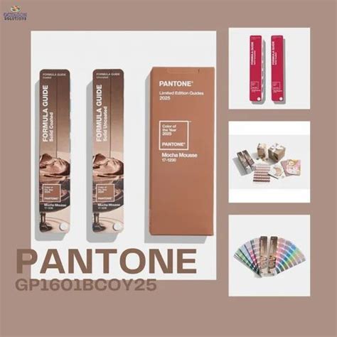 PANTONE FORMULA GUIDE - Multicolor Pantone Shade Guide (GP1601B ...