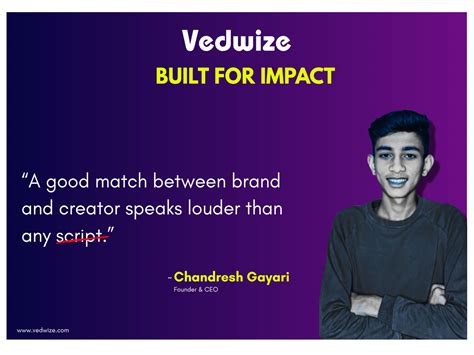 Vedwize: Indore-Based Talent Management & Influencer Marketing Company ...