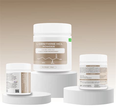 Buy L-Ornithine HCl Powder-125 GM at Best Price | Online Ingredients