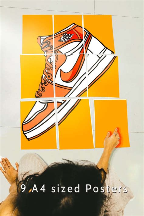 Nike Jordans - Block Kit Posters – froheyo