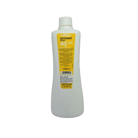 Loreal Professionnel Oxidant Cream (40 vol) 1000 ml (Hair Color Develo ...