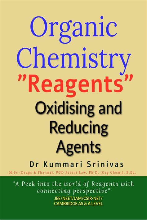 Buy Organic Chemistry - "Reagents" Oxidising and Reducing Agents : "A ...