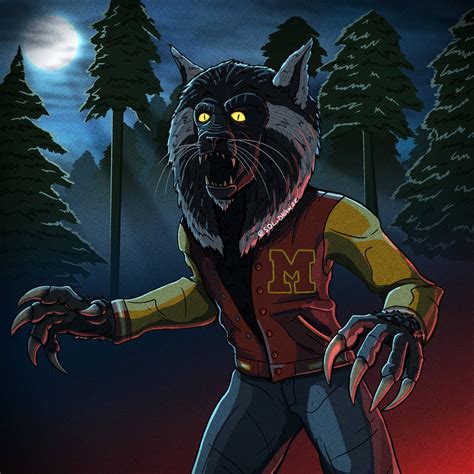 Michael Jackson Werewolf Drawings Thriller Werewolf Thriller Pin