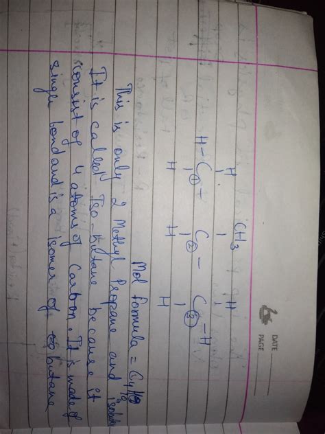 isobutane and 2-mithyl propane are the same?explain pls - Brainly.in