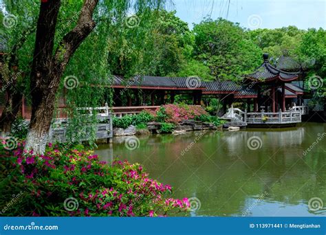 Spring Garden-Classical Gardens of Suzhou Stock Image - Image of ...
